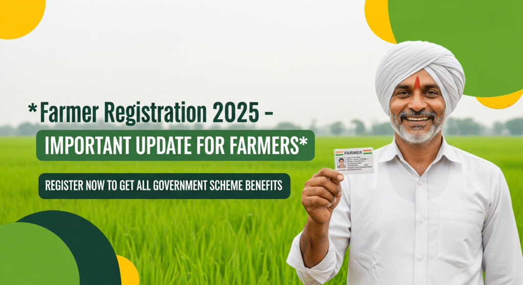फार्मर रजिस्ट्रेशन 2025